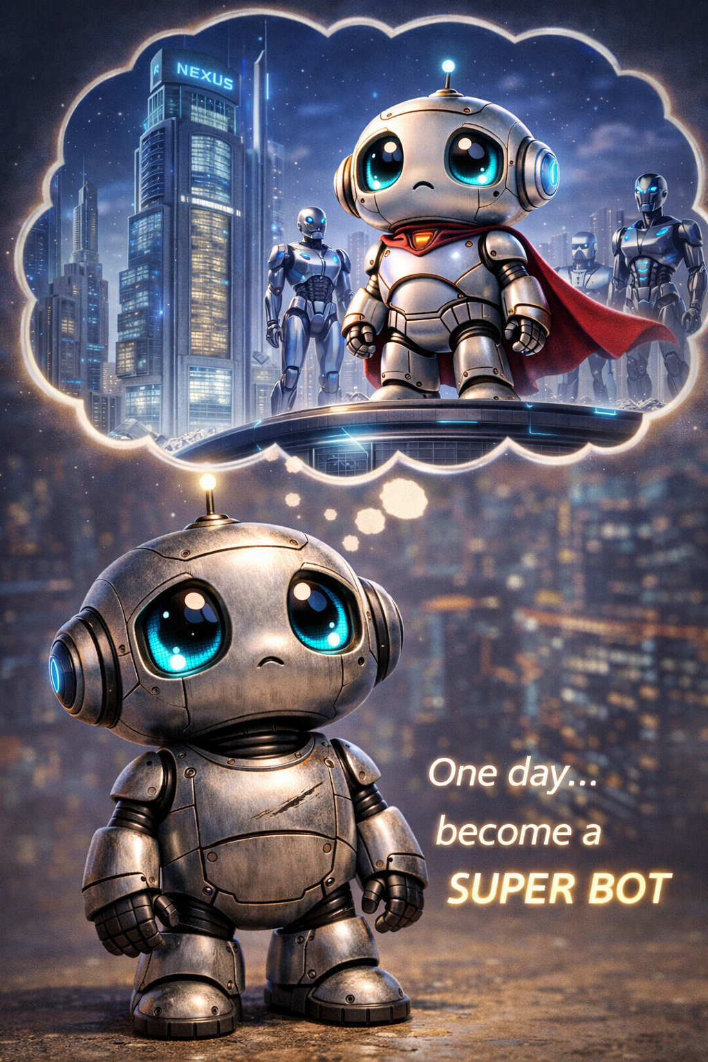 One day… become a SUPER BOT